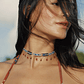 Choker Wayuu Jolotsü - Beach Blue - Miniatura 2
