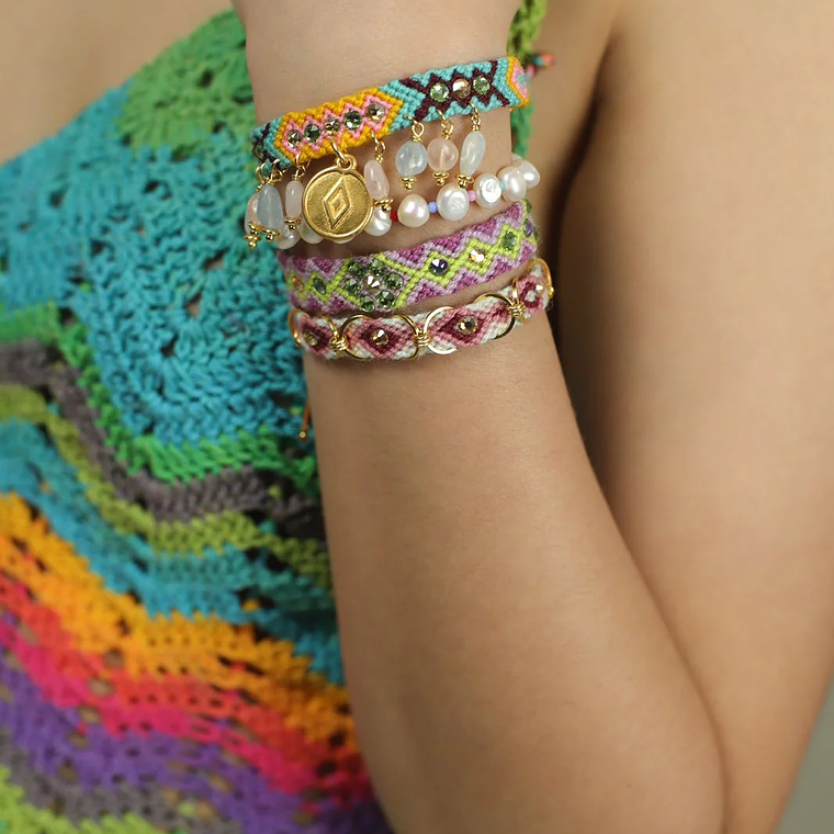Perla Linda Bracelet - Rainbow 2