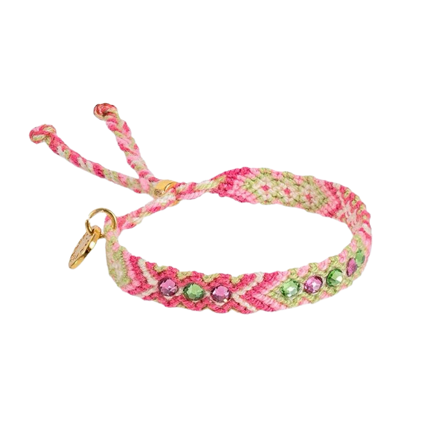 Wayuu Skinny bracelet - Sahara Blush 1