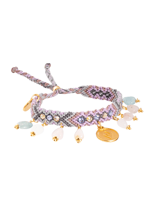 Kalepsu Wayuu bracelet - Lilac