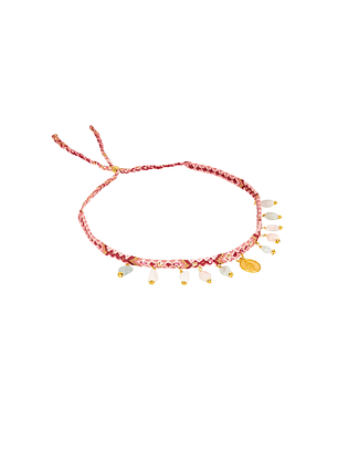 Choker Wayuu Kalepsu - Pink Aura