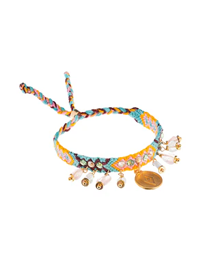 Kalepsu Wayuu bracelet - Blue