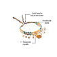 Kalepsu Wayuu bracelet - Blue - Miniatura 3