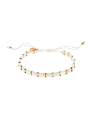 Miyuki Bracelet - Quartz