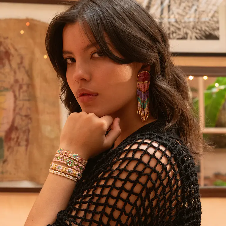 Miyuki Bracelet - Quartz 6