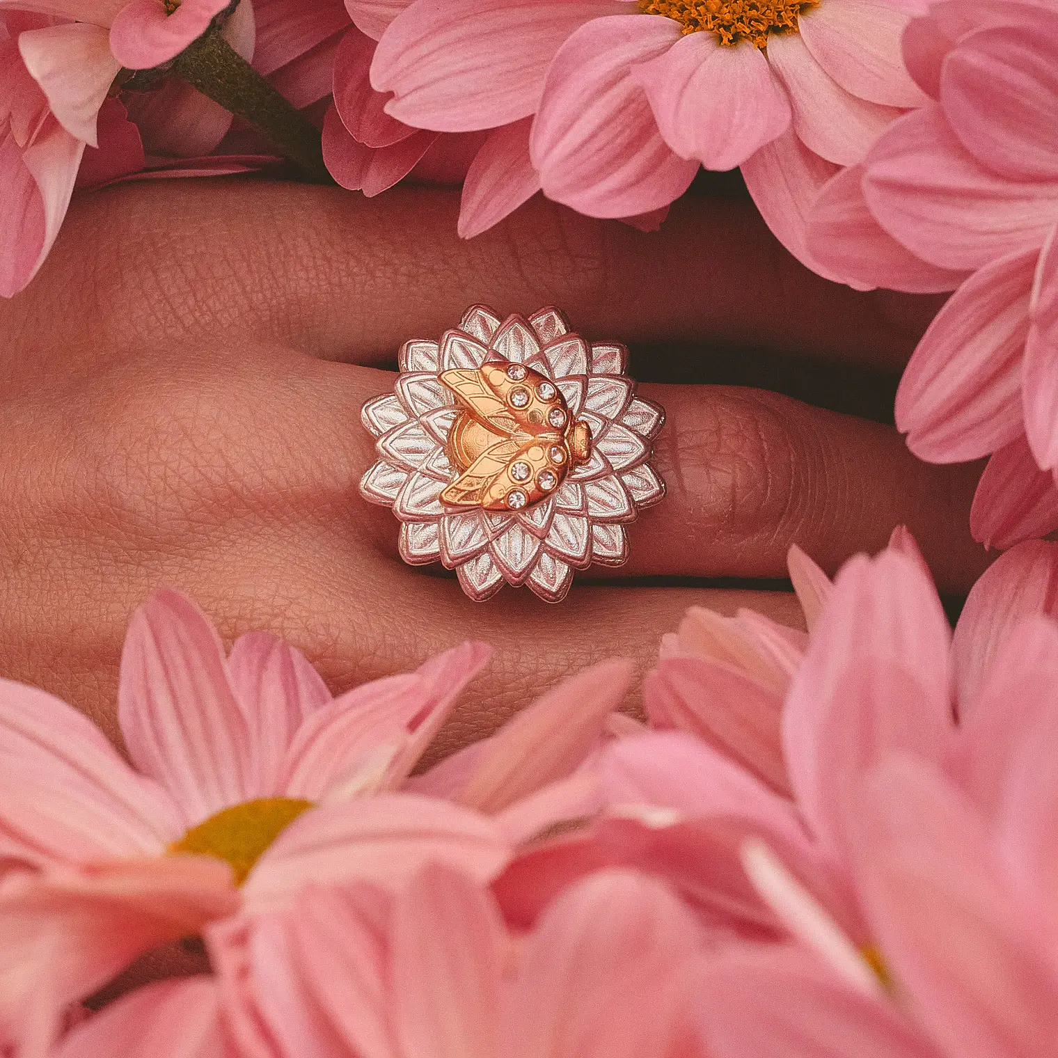 Anillo Crisantemo 2