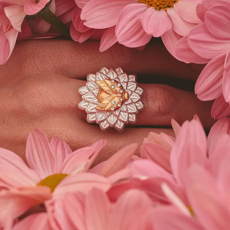 Anillo Crisantemo 2