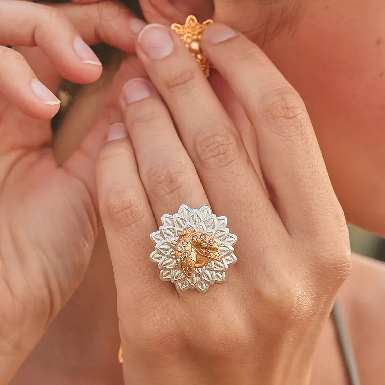 Anillo Crisantemo 1