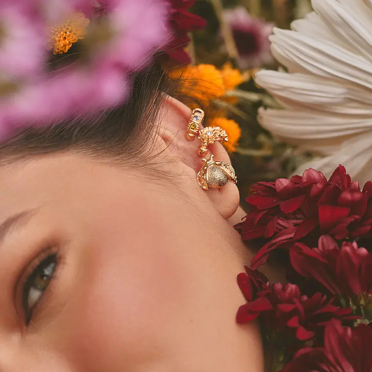 Set 3 Earcuff Naturaleza 3