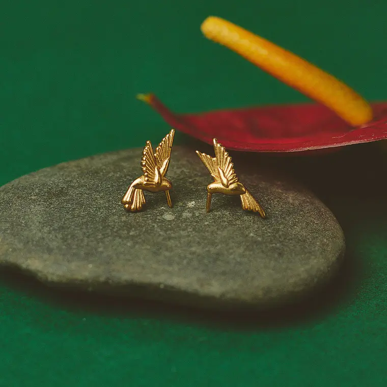 Aretes Colibrí 6