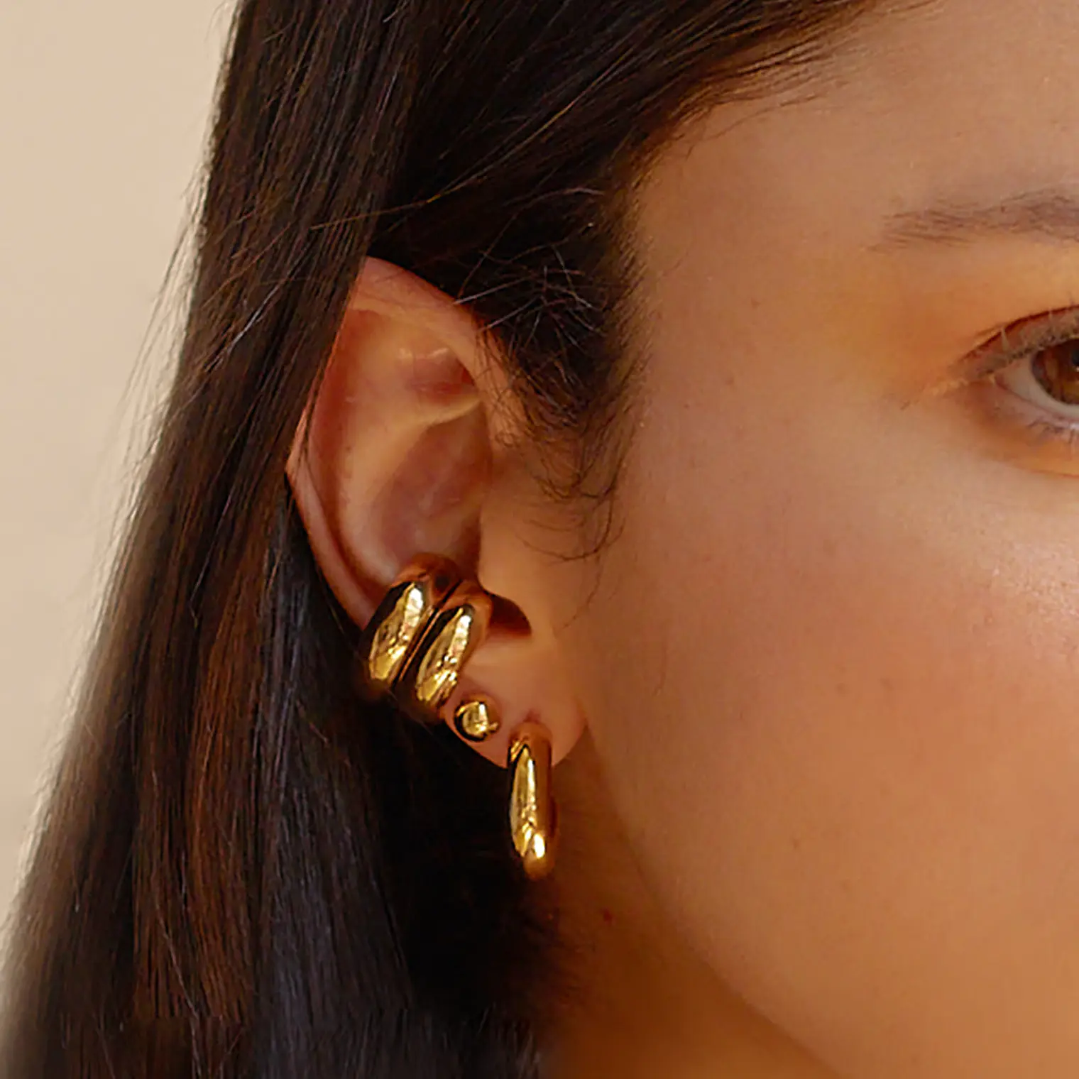 Set de 4 Aretes Bubble 2