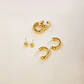 Set de 4 Aretes Bubble - Miniatura 3
