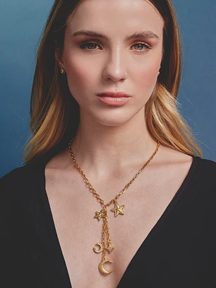 Maxi Collar Moon & Star