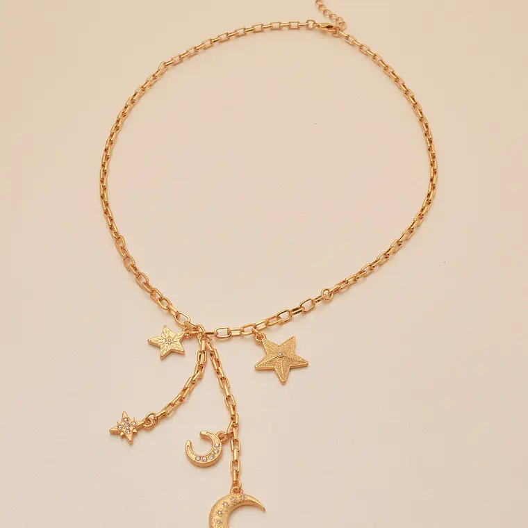 Maxi Collar Moon & Star 4