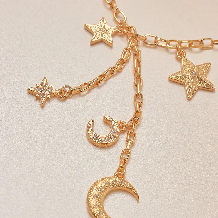 Maxi Collar Moon & Star 5