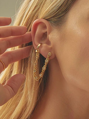 Aretes Lluvia