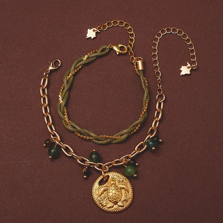 Set de 2 Pulseras Refugio del Sol 4