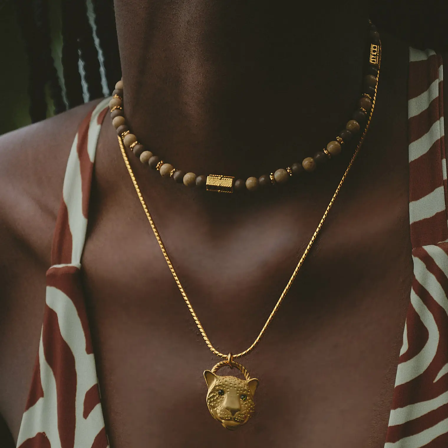 Set de 2 Collares Felino del Pacífico 1