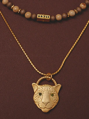 Set de 2 Collares Felino del Pacífico