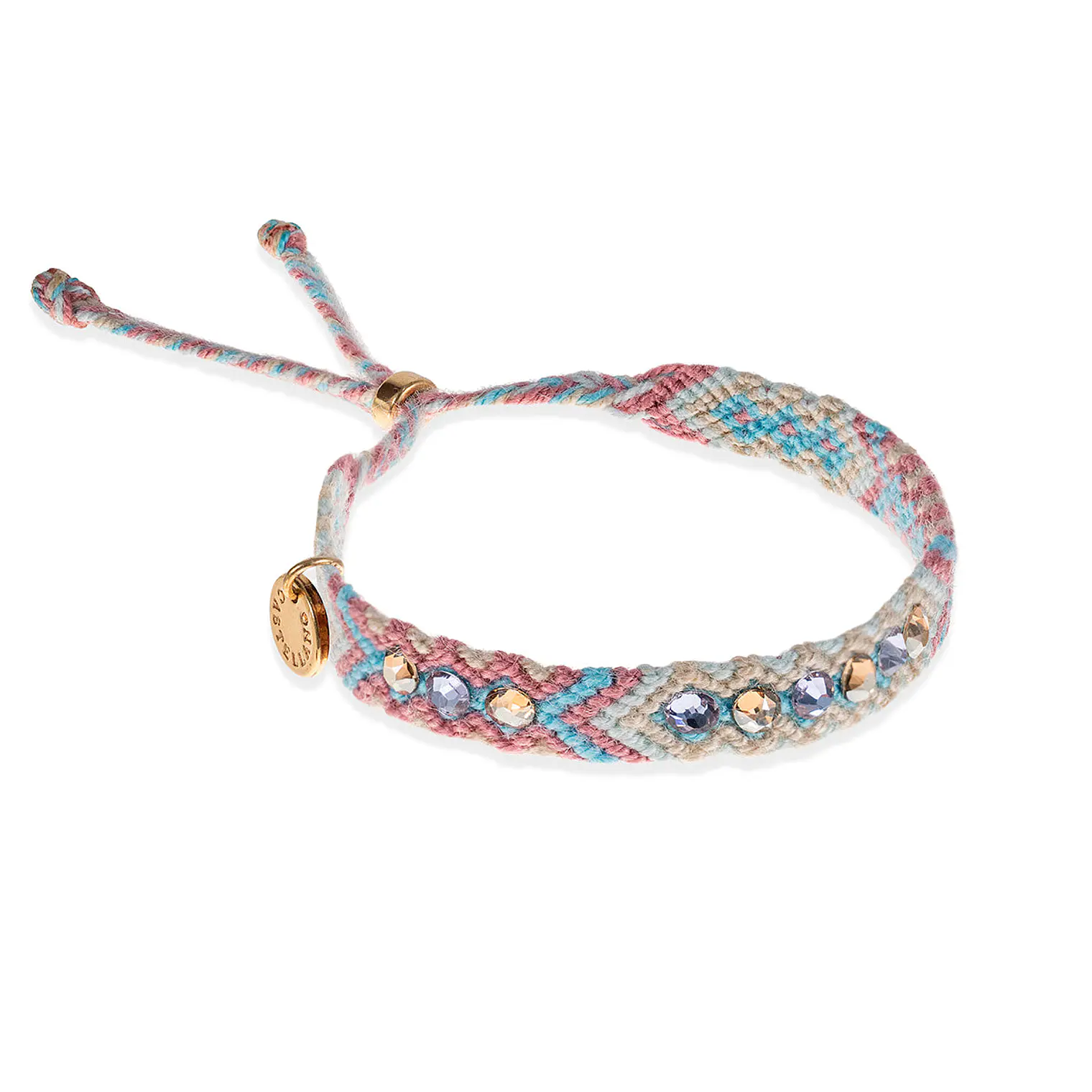Wayuu Skinny bracelet - Lilac 1