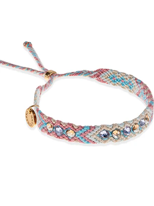 Wayuu Skinny bracelet - Lilac