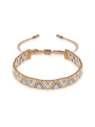 Sahara Miyuki Bracelet- Sapphire