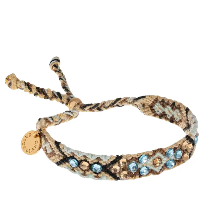 Be The Change - Friendship Bracelet - Beige 1