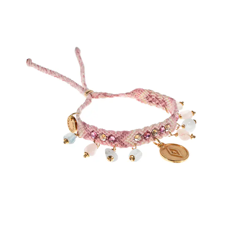 Pulsera Wayuu Kalepsu - Desert Rose 1