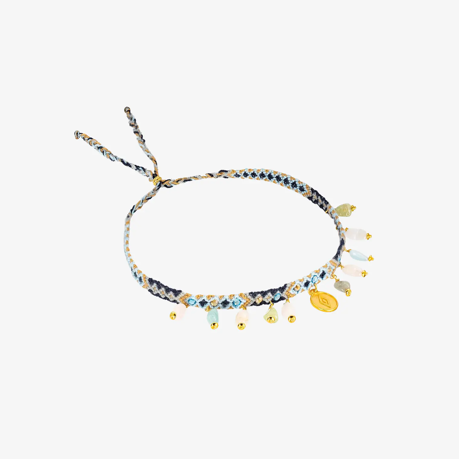 Choker Wayuu Kalepsu - Beach Blue 1