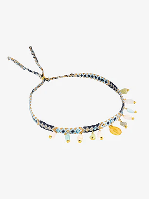Choker Wayuu Kalepsu - Beach Blue