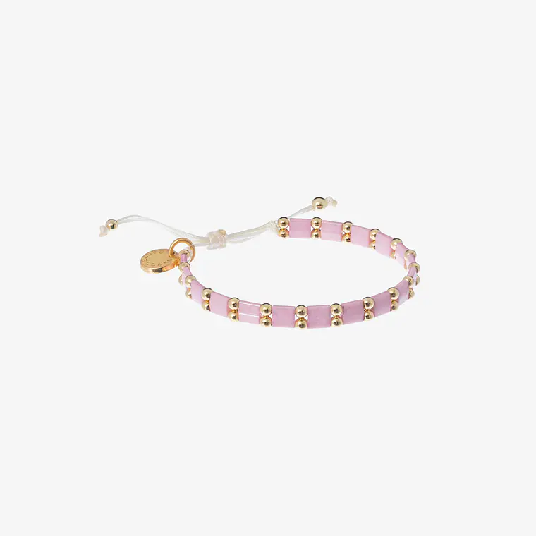 Miyuki Bracelet - Light Pink 1