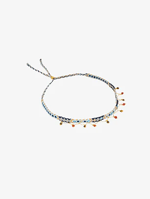 Choker Wayuu Jolotsü - Beach Blue