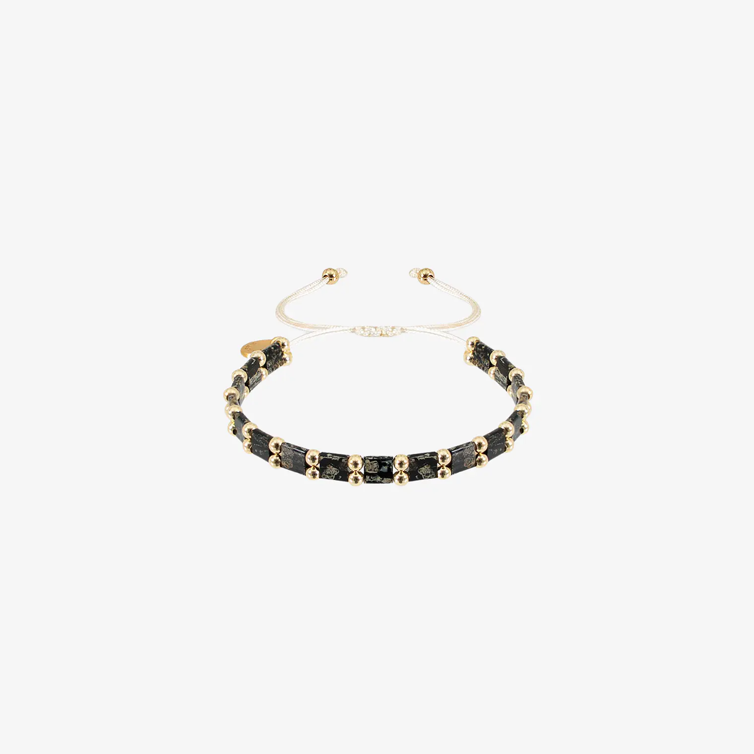 Miyuki Bracelet - Black Gold 1