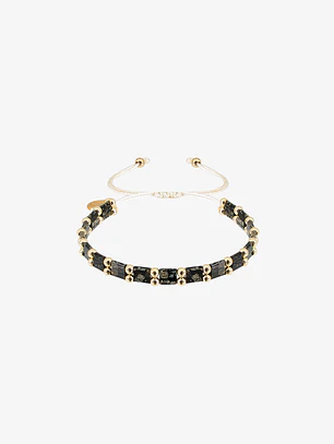 Miyuki Bracelet - Black Gold