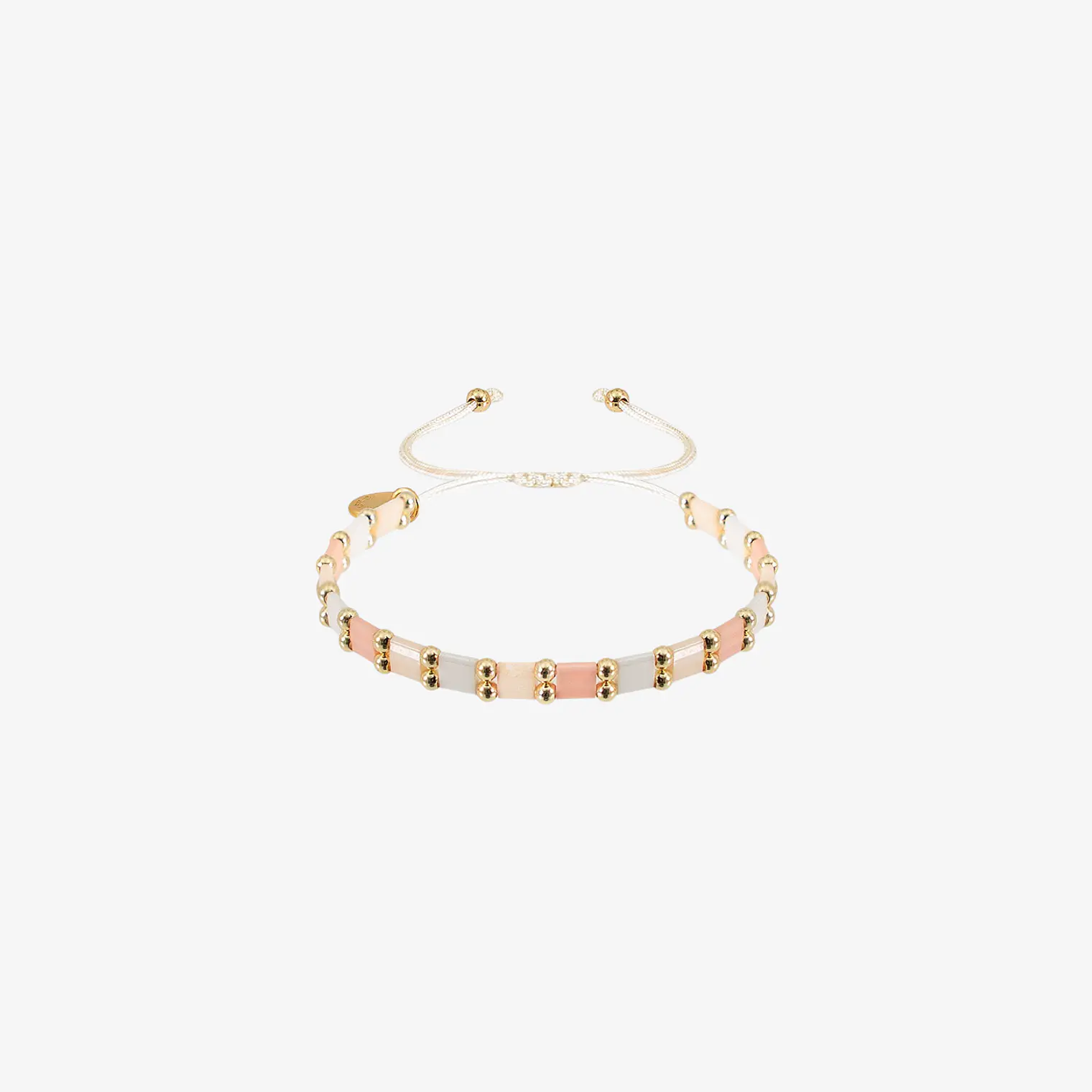 Miyuki Bracelet - Coral Rose 1