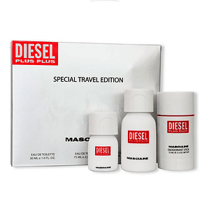 Estuche Diesel Plus Plus Hombre 3 piezas | *Oferta*