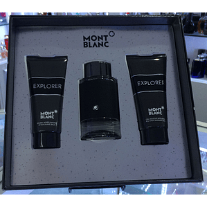 Estuche Mont Blanc Explorer Hombre 3 piezas | *Oferta*