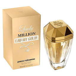 Lady Million Eau My Gold EDT By Paco Rabanne 80ml 