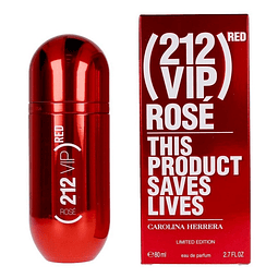 212 Vip Rose Red 80ml EDP de Carolina Herrera
