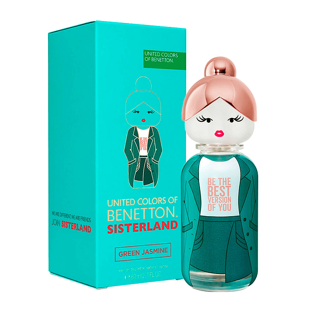 Sisterland Green Jasmine Mujer 80ml EDT de Benetton