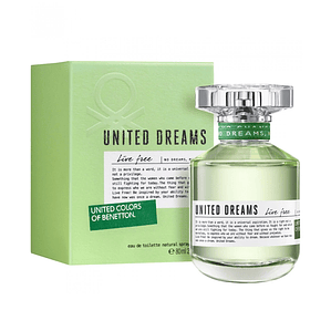 Live Free Verde Mujer 80ml EDT de Benetton