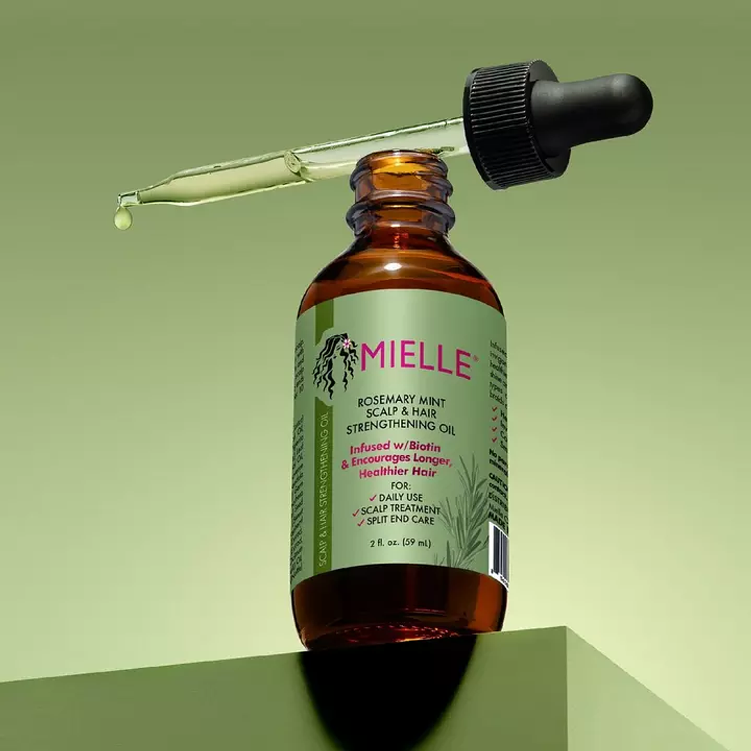 Mielle Aceite fortalecedor del cabello con menta y romero 59ml + Envio Gratis 4