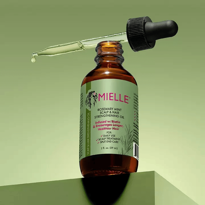 Mielle Aceite fortalecedor del cabello con menta y romero 59ml + Envio Gratis 4