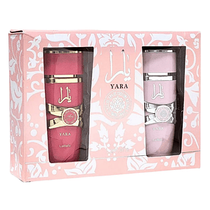 Estuche Yara tradional + Yara Candy Mujer 100ml EDP de Lattafa