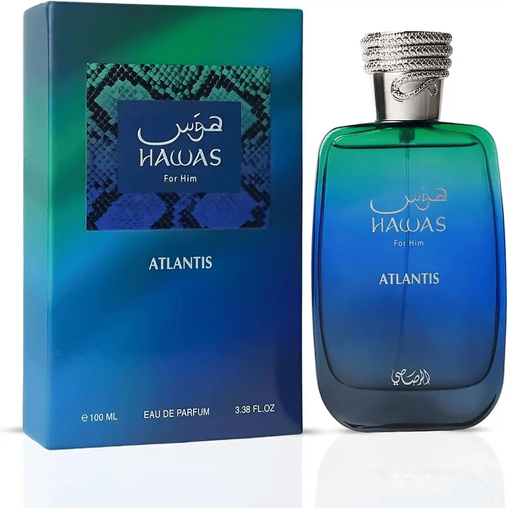 Hawas Atlantis EDP 100ml de Rasasi 1