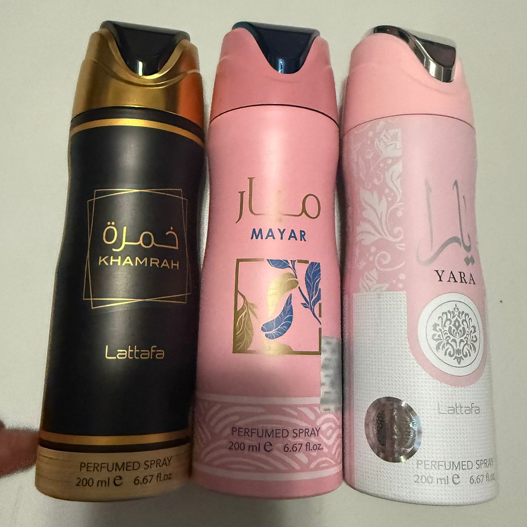 Splash de Perfumes para Hombre - Mujer Árabes  6