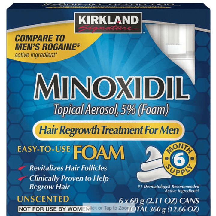 Oferta 6 Frascos Minoxidil Espuma 5% + Derma roller + Envío Gratis  2