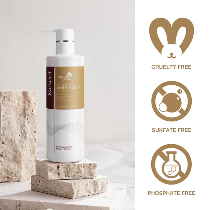 1 keratina Karseell Gold 500ml + Envío Gratis 2