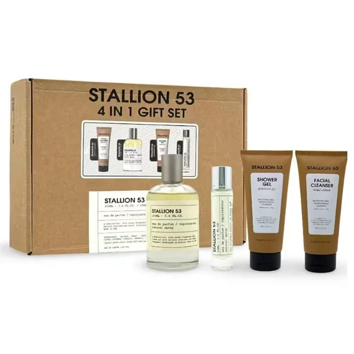 Estuche 4 piezas Stallion 53 100ml EDP de Emper Le Chameu 1