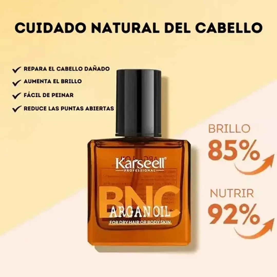 Gotas karseell Argan BNC Karseell 60ml 2